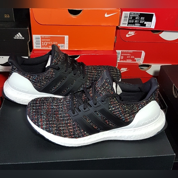 ADIDAS ULTRABOOST 4.0 "MULTICOLOR" WOMEN'S SZ8.5 WORE TWICE "USED" - Picture 4 of 11